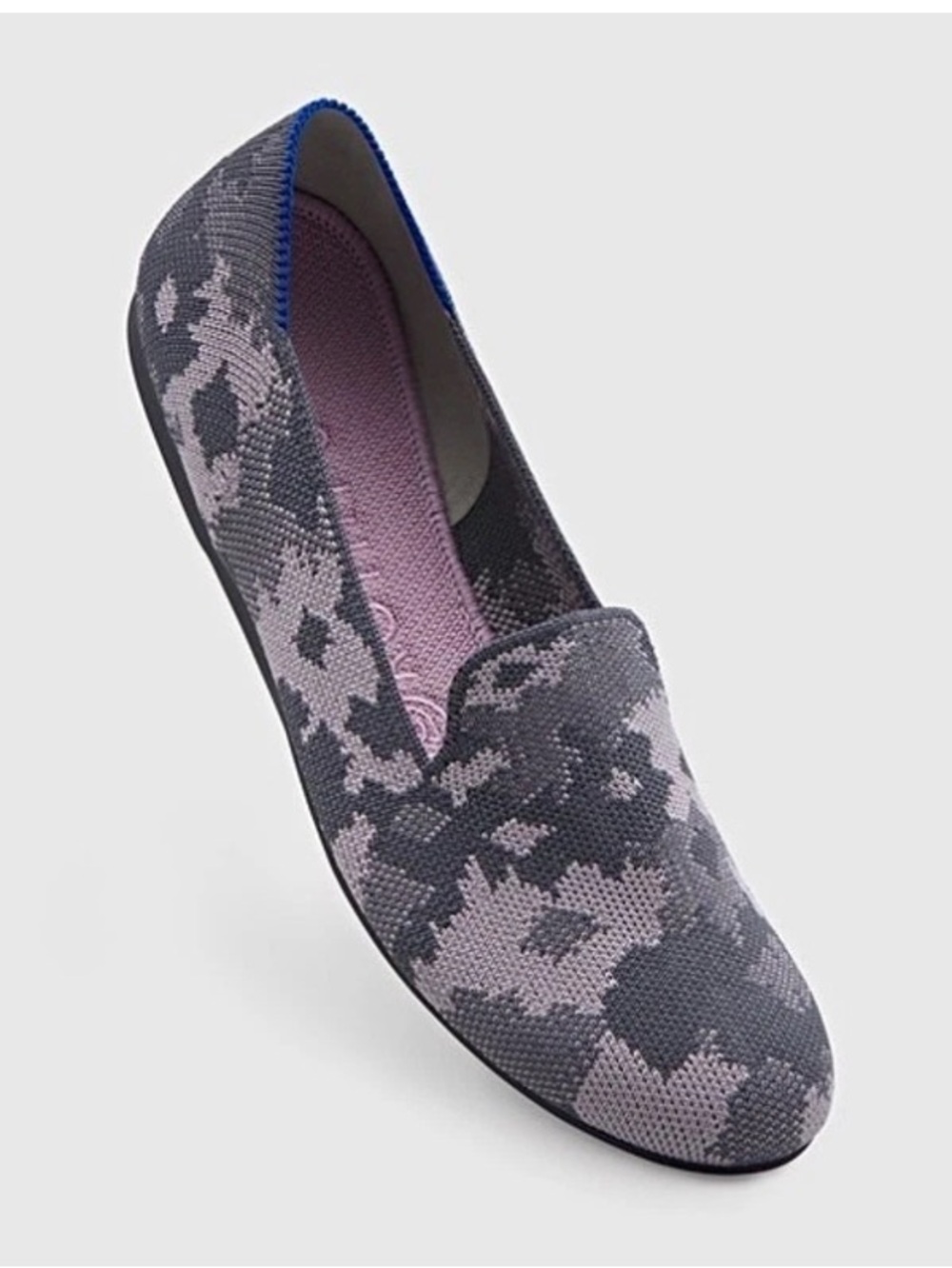 ROTHY’S Retired Grey Botanicamo Loafer Women’s Size 6.5